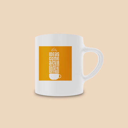 Mug - Ideas Come After Coffee