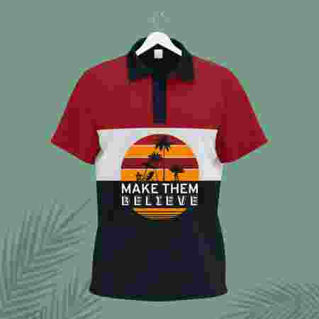 Make Them Believe Polo Tshirt